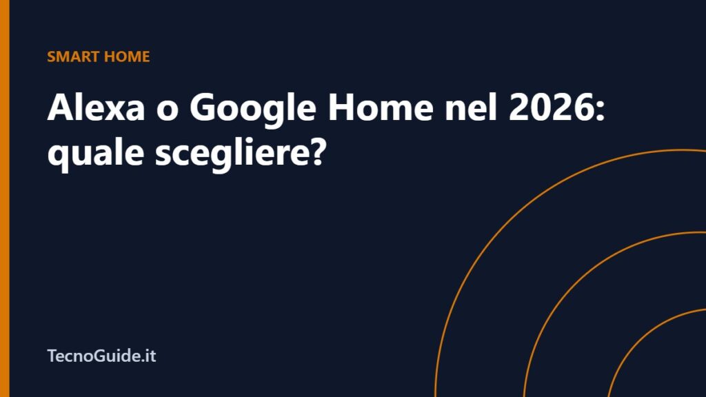Alexa o Google Home